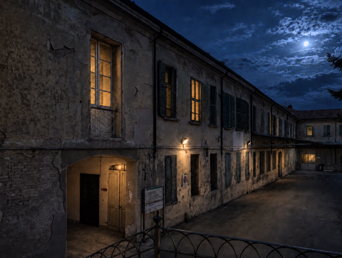 Walking Tour dell' Ex-Manicomio San Lazzaro: da lebbrosario a complesso manicomiale by Night